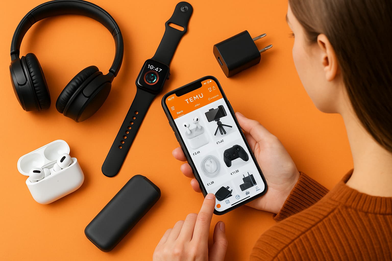 Elektronische accessoires van Temu voor elke moderne gebruiker