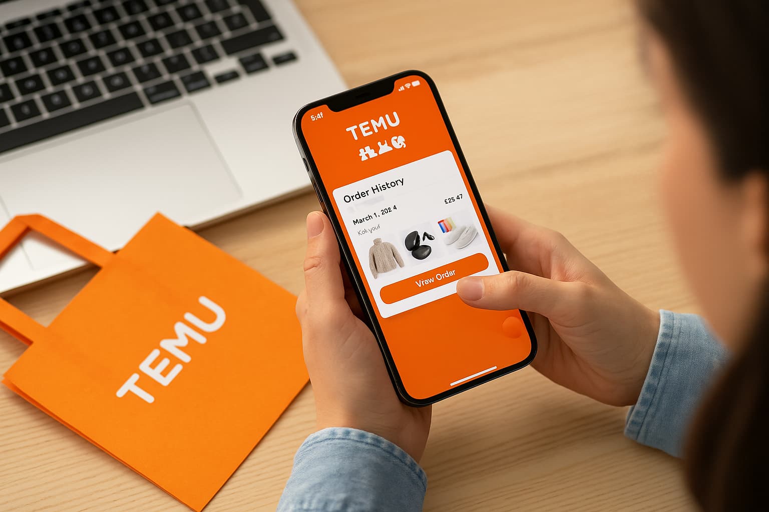 Temu-bestelgeschiedenis bekijken op de makkelijkste manier