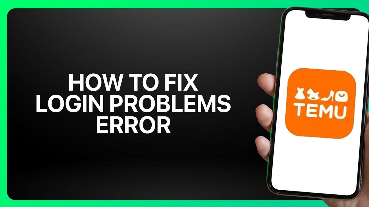 Hoe Temu-inlogfout je winkelervaring beïnvloedt