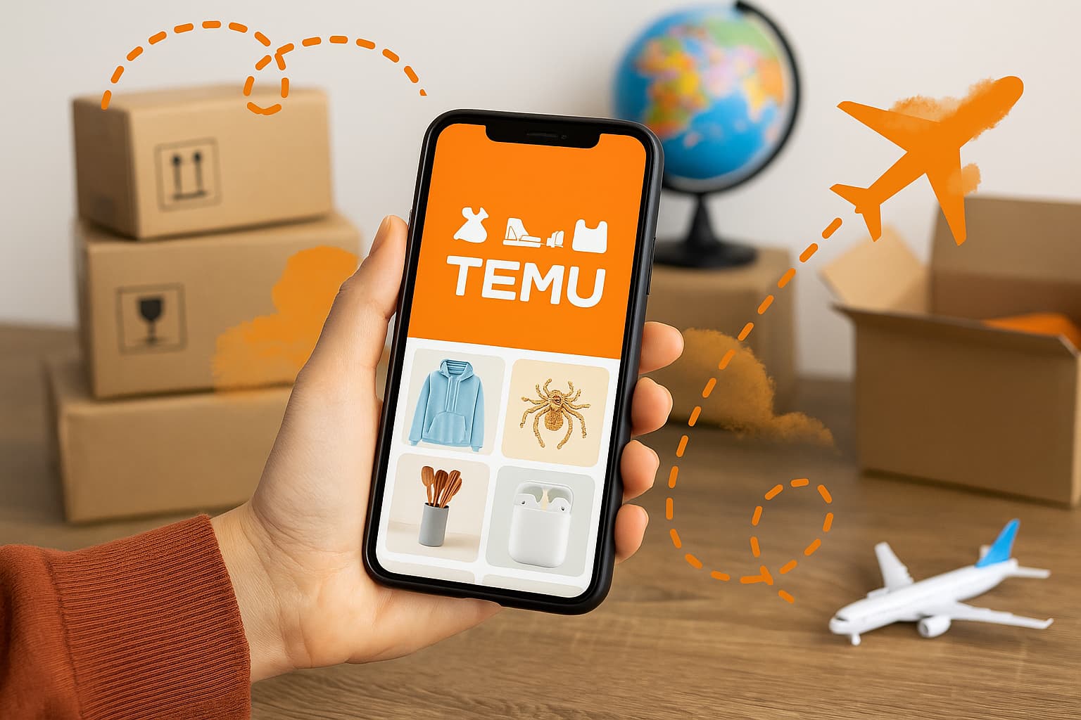 Volledig inzicht in alle internationale verzendopties van Temu