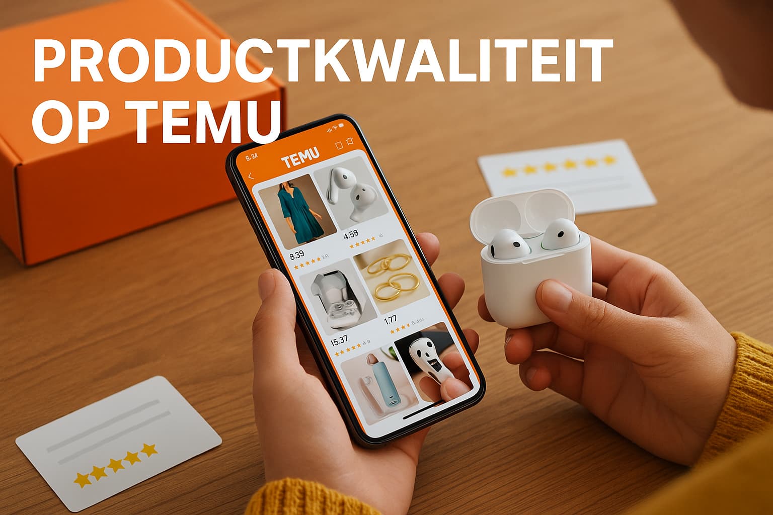 Hoe de productkwaliteit op Temu echt wordt beoordeeld