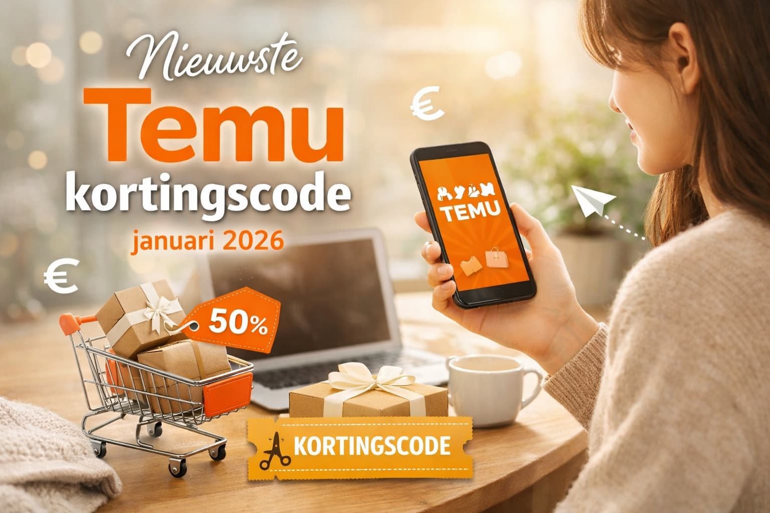 Nieuwste Temu kortingscode januari 2026 voor slim shoppen