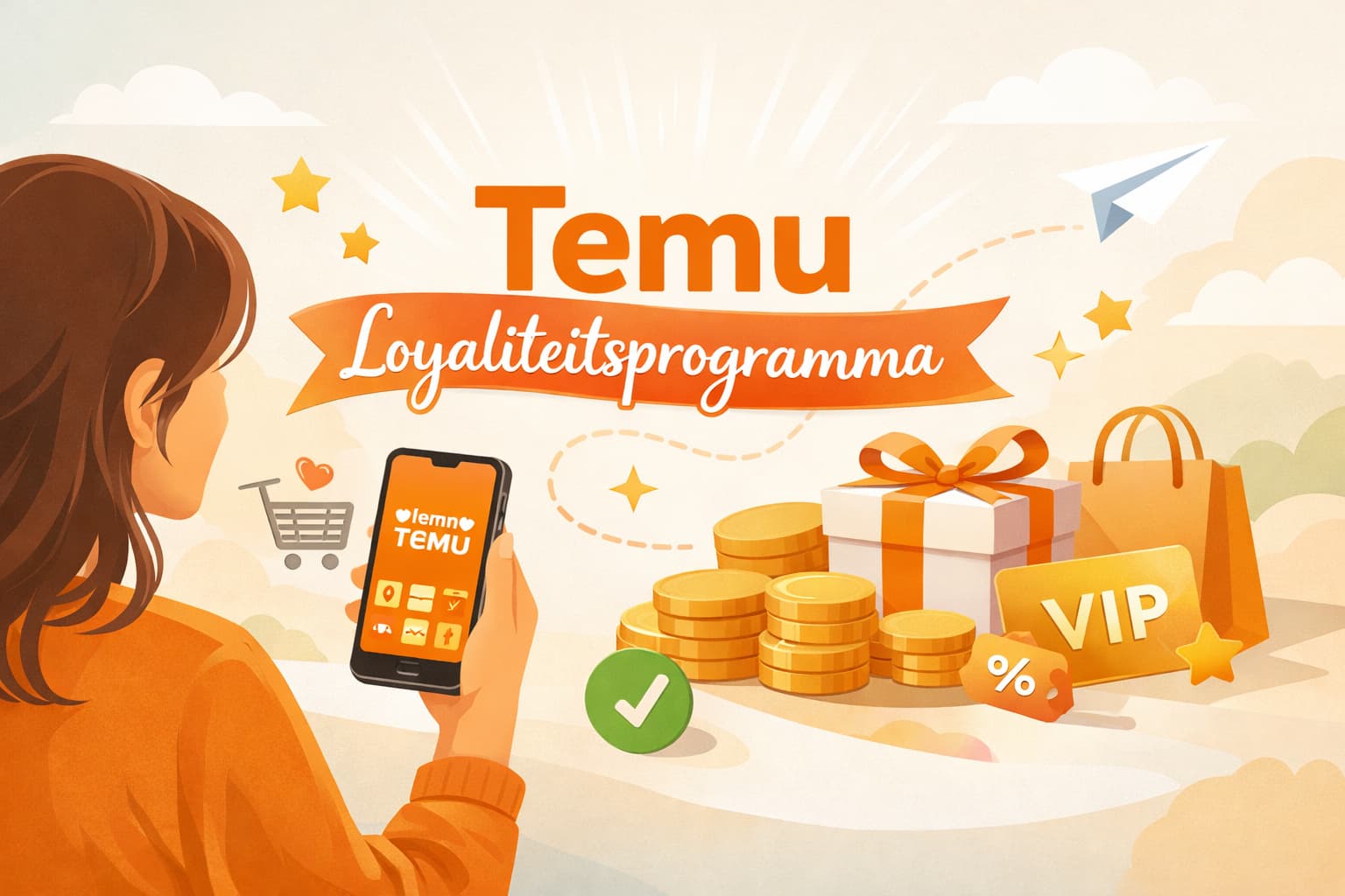Temu loyaliteitsprogramma: slim sparen via de Temu-app
