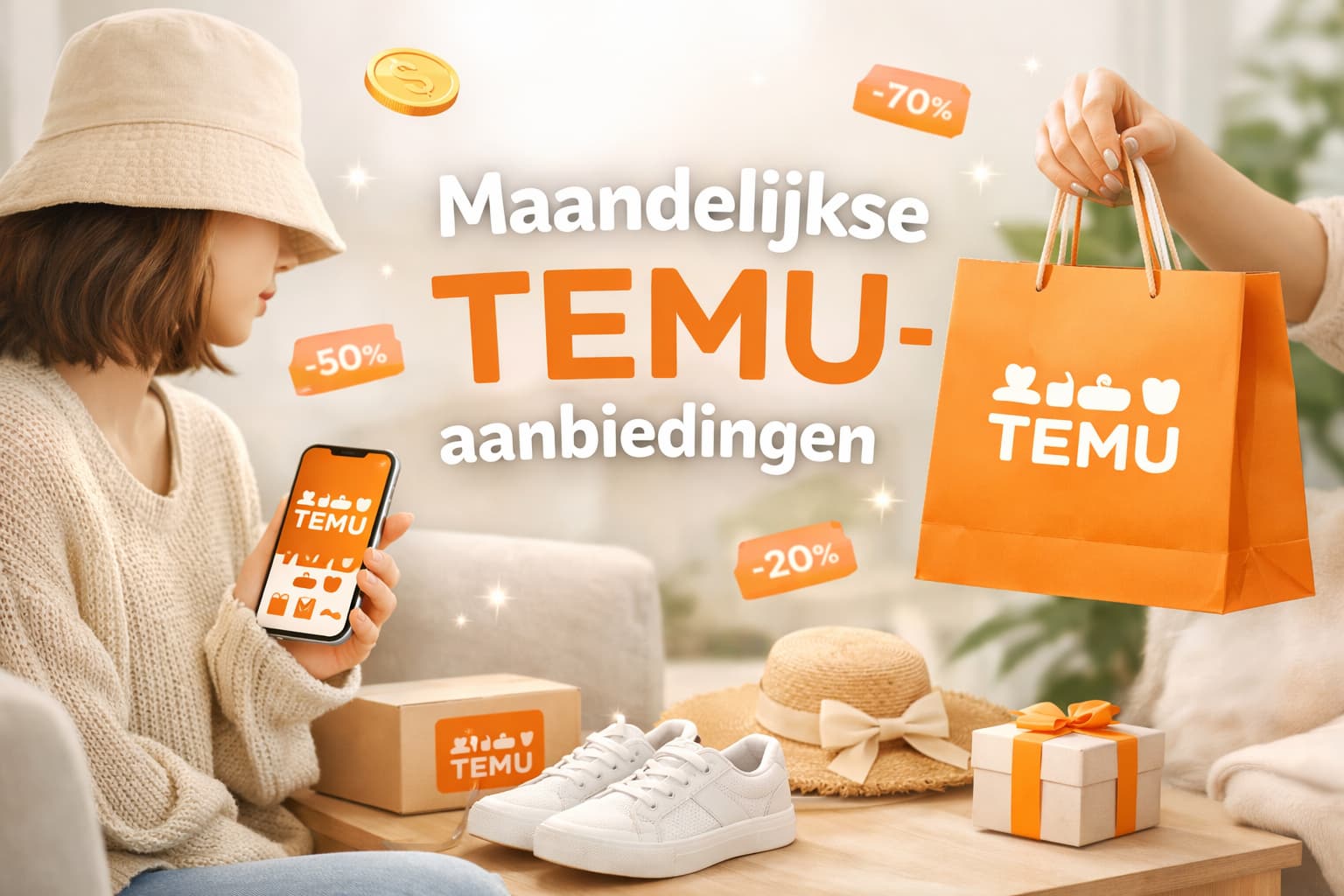 Bespaar meer met maandelijkse Temu-aanbiedingen