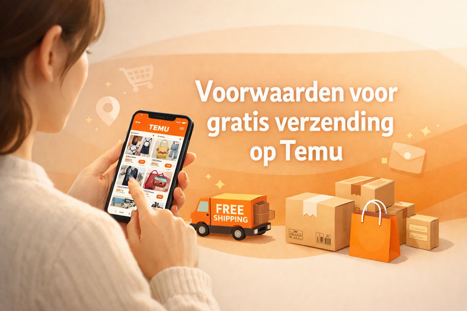 Voorwaarden voor gratis verzending op Temu uitgelegd
