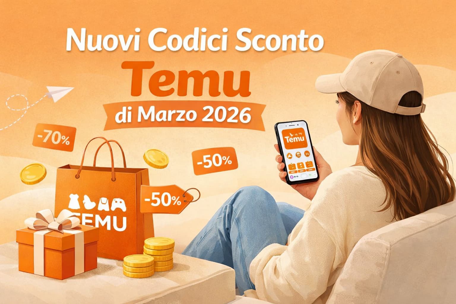 Nieuwste Temu kortingscode van maart 2026 voor de app