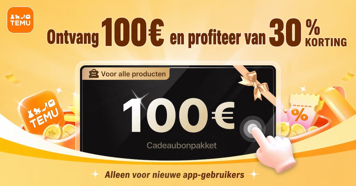 50 Temu VIP kortingscodes Nederland – april deals en actuele aanbiedingen