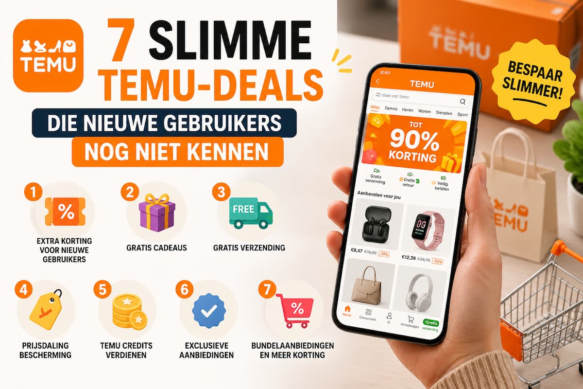 7 slimme Temu-deals die nieuwe gebruikers nog niet kennen