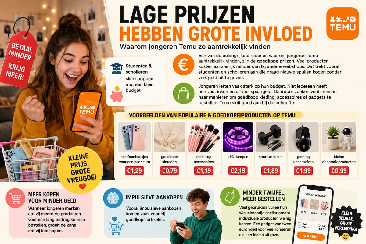 Waarom kopen jongeren graag bij Temu 2