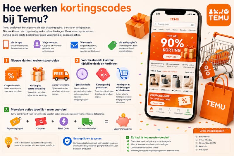 Temu of TikTok Shop Welk platform biedt meer kortingscodes 1