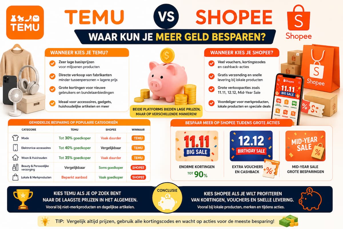Temu vs AliExpress in Nederland: wat is de beste keuze?