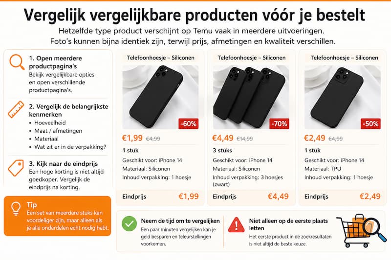 10 slimme tips om goedkoper te winkelen op Temu 1